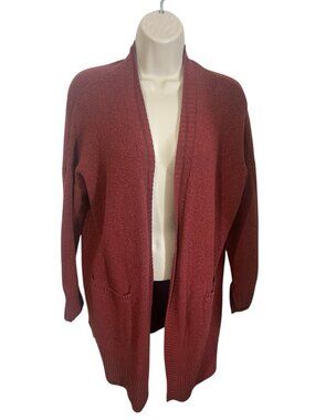 RUBY MOON Women's Size Small Long Knit Cardigan Sweater
